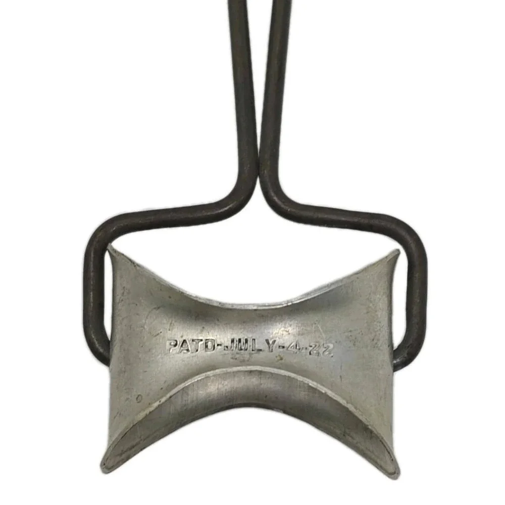 Antique Cookie Biscuit Cutter Tin Metal Patd-July-4-1922 PB75